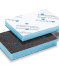 Granat Profile Sanding Sheets 3x4 Inch 80x133 Millimeter Set, 10 Pack, Pro Grade Flexible Foam Backing For Contours And Curves