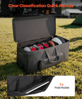 No Sweat Electronic Drum Roller Case With Thick Cushioning And Easy Rollin Wheels, Large Travel Softcase with open front pocket for drums.