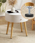 Round table with Adjustable Furniture Leveling Feet Set for Sofa Bed Table and Cabinet, Heavy Duty ScrewIn Leg Levelers