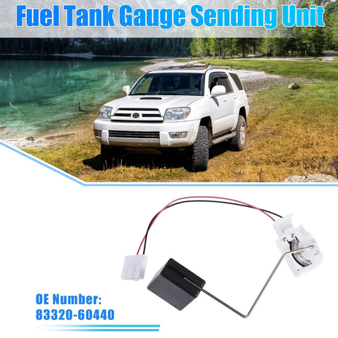 Fuel Tank Float Gauge Sending Unit And Fuel Level Sensor For Toyota 4Runner Limited SR5 Sport 4.0L V6 4.7L V8 And Lexus GX470 2003 2009 OE Quality Replacement To Keep Your Fuel Gauge Reading Right. Toyota 4Runner fuel level sensor with float arm and connector