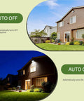 3 Piece Dusk To Dawn Sensor Switch For Outdoor Lighting 120 277V IP65 Waterproof photo showing auto on and off features