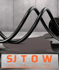 Close-up of SJTOW cord highlighting durability; Retractable Extension Cord Reel With 40 Ft Heavy Duty 12 AWG SJTOW Cord.