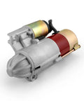Straight Drop Install High Torque Starter For Chevy Sbc 350 Bbc 454 V8 Engines 153 Tooth Ring Gear 10 Inch Nose compact starter motor side view