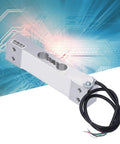 Industrial Aluminum Alloy Load Cell Sensor For Automation And Control Systems, 3KG Capacity with wires against a digital circuit background