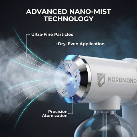 Disinfectant Fogger Machine For Fast Cleanup In Small And Medium Rooms, featuring ULV atomizer with advanced nano mist technology.