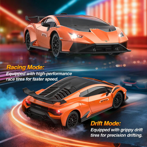 Lamborghini Officially Licensed 1 18 Scale Remote Control Car With LED Headlights High Speed 35 KMH Sick Fast Drift RC Car 2 4GHz Radio