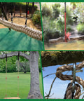 Beefy Half Inch Nylon Braided Rope 150 Feet Heavy Duty Polyester Cord For Outdoor Tree Work All Weather Utility Line