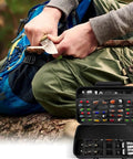 Heavy Duty 88 Slot Knife Display Case For 66 Plus Pocket Knives Four Sided Organizer With Large Capacity Holds 64 Plus Small Folding Butterfly And EDC Knives Survival Tactical Outdoor Gear Case Only, showing outdoor use and knife storage.