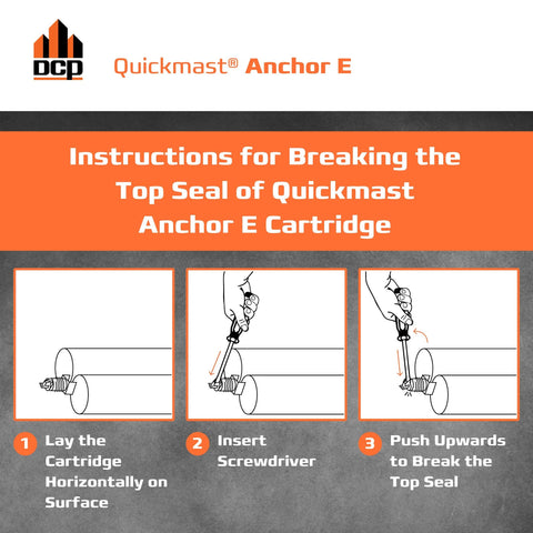 Two-Part Concrete Anchoring Epoxy System Dual Cartridge Fast-Setting For Rebar And Threaded Rods Crack Repair Instructions