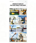 Heavy Duty Badass Glass Panel Installation Robot Constructed To Seamlessly Hoist And Set Window Assemblies displayed in various angles and settings.
