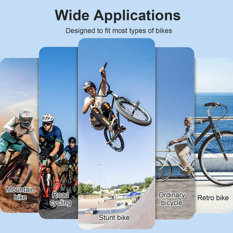 Wide applications for Brake Cable Housing 5mm By 50ft For Bicycle And Bike across mountain, road, stunt, ordinary, and retro bikes.