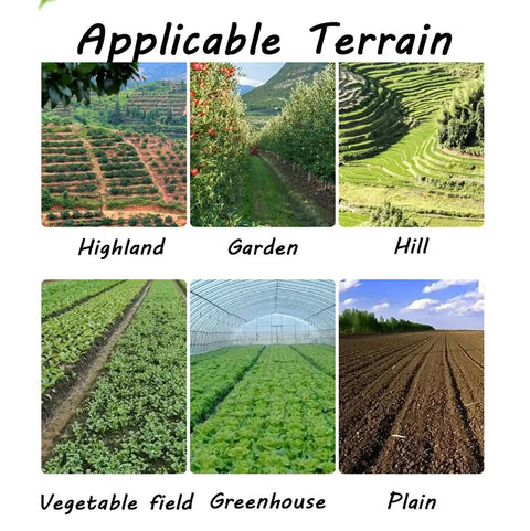 Handheld Manual Seed Sower For Vegetables With Precise Sowing, Adjustable Depth From 0 To 5 Cm, And Row Spacing, Terrain Options