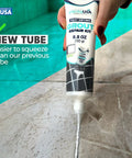 Applying Two Tube Premixed Tile Grout Repair Kit White Acrylic Sanded Grout Filler For Bathroom Shower Kitchen Tiles Water Resistant