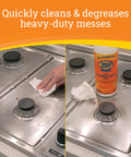 Citrus Degreaser Wipes For Heavy Duty Grease Messes No Rinse Kitchen Cleaner Degreaser Wipes cleaning a kitchen stove