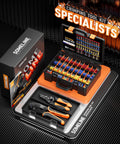 Insulated Wire Terminal Crimp Kit With 45 Types And 315 Pcs, Ratcheting Crimp Tool For AWG 22 10 in open case display