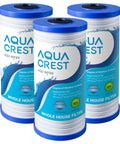 Whole House Water Filter Replacement Pack Of 3 For AP810 AP801 AP811 WHKF-GD25BB WHKF-DWHBB, 5 Micron, 10x4.5 Inch