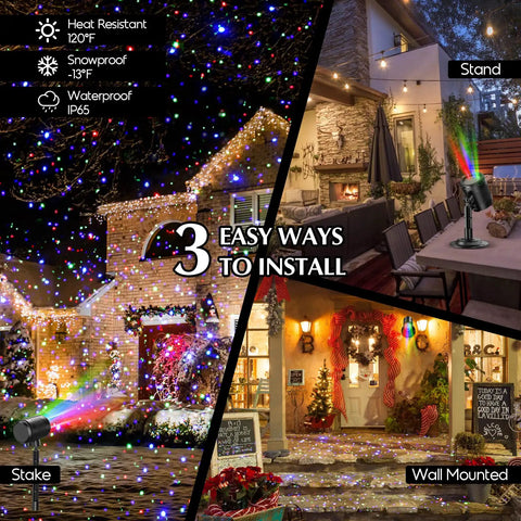 Galaxy Star Projector 5 In 1 With Bluetooth Speaker Remote Timer White Noise 14 Color LED night light installed three ways