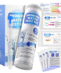 No Sweat 21-In-1 Home Water Test Kit With 145 Strips And Four Bacteria Checks For Tap Or Well Water To Spot Lead Hardness PH Iron Fluoride Copper Chlorine And Coliform Without Any Fuss.