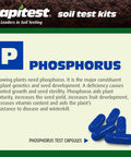 At Home Soil Test Kit For Gardens Veggies Flowers And Lawns Quick And Accurate PH And NPK Analysis Phosphorus capsule detail