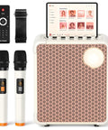 Party Ready Portable Karaoke Machine For Adults Outdoor With SOS Mode Bluetooth Guitar Amp Dual DSP Audio 9000mAh Battery