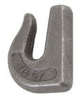 Close-up of G70 Weld On Chain Grab Hooks Set, 10 Pack, Five Sixteen Inch, 6600 LBS WLL, forged steel hook for trucks and trailers
