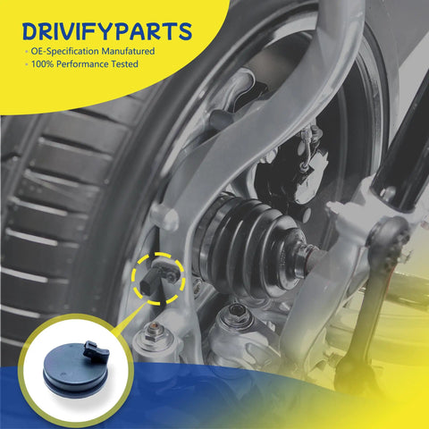 Heavy Duty Rear Abs Wheel Speed Sensor Pair For Hyundai Santa Fe Veracruz Kia Sorento mounted near rear wheel assembly.