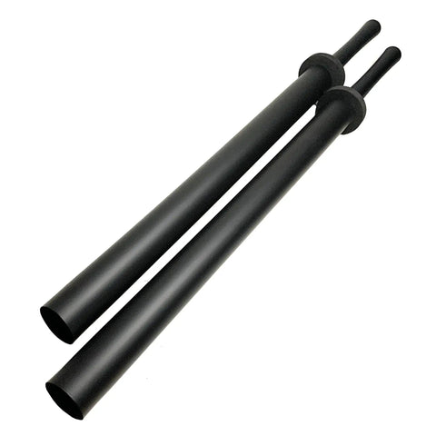 Two Pack 35.25 Inch Padded Foam Sword Set For Safe Sparring And Training Katana Style Practice Blades With ABS Core And Grip