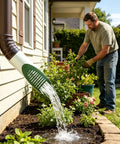 4 Inch Angled Yard Drain With Grate Cover For No Fuss Debris Blocking And Steady Water Flow In Flood Prone Lawns Patios Courtyards