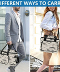 Desert Explorer Insulated Lunch Bag With Leakproof Cooler Interior Waterproof 600D Oxford Fabric Large Picnic Box for carrying