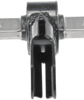 Heavy Duty Slick Front Differential Mount Direct OEM Replacement Bracket Steel Construction for Trucks, front view of diff mount.