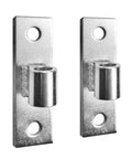 Heavy Duty Gate Hinges For Farm And Chain Link Fence, Wall Mount Hinge Set With Five Eighth Inch Eye, Galvanized Iron Rust Resistant Build