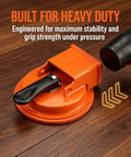 Floor Gap Fixer Tool Kit With Heavy Duty Suction Cup For Laminate Vinyl Or Tile Floors Includes 5 Adhesive Stickers
