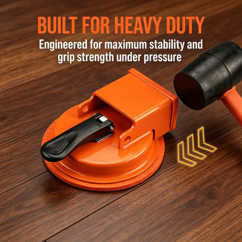 Floor Gap Fixer Tool Kit With Heavy Duty Suction Cup For Laminate Vinyl Or Tile Floors Includes 5 Adhesive Stickers