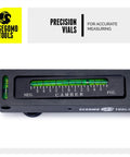 Adjustable Universal Magnetic Camber And Caster Gauge Durable Steel Build shows precision vials for accurate measuring.