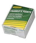 Box of Framers Stacked Points 08 950 Five Eighth Inch Tube Of Three Thousand Wax Free Framer Points Fits Frame Master 07 500