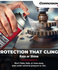 Applying heavy duty rust inhibitor and dielectric lubricant penetrant for marine auto electronics and RV gear on engine part