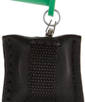 BuckGuard 2.0 Retractable Gaff Guard For Lineman And Arborist Climbing Gear with black pad and green magnetic clip