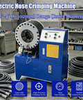 Top Tier Yokoma Electric Hydraulic Hose Crimping Machine For Professionals with 0.2-4 Inch range and 14 durable dies.