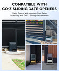 Sliding Gate Opener Magnetic Limit Switches Set Two Piece Round Magnets 1200G Replacement Magnetic Limits For Automatic Gate Nylon Gate Magnets Home Garage Gate Opener Accessory installed with compatible gate openers