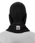 Back view of Winter Balaclava With Detachable Heat Exchanger Face Mask For Extreme Cold Full Head And Neck Coverage