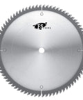 Professional 10 Inch 60 Tooth Tcg Crosscut Saw Blade with carbide teeth for smooth cuts on laminate sheets.