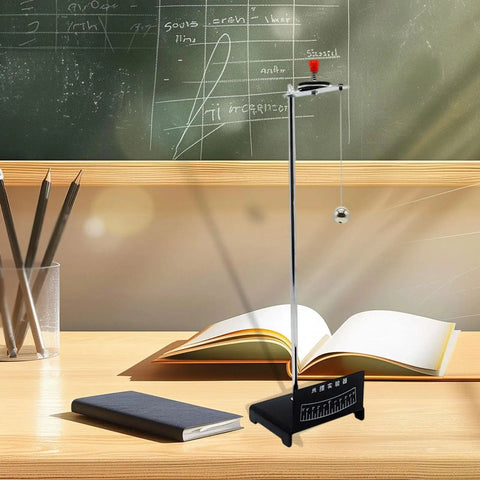 Pendulum Experiment Set For Home School Math And Physics Lessons, Compact 45.5x11.5x9cm Educational Tool on classroom desk