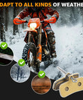 3 Piece Universal Disc Brake Pad Set For Talaria Sting R MX3 MX4 Surron Light Bee Segway X160 X260 And Super73, adapted for weather use