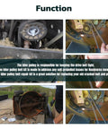 Idler Pulley Belt Repair Kit For Husqvarna 22 Inch AWD Walk Behind Mowers showing pulley and belt installation