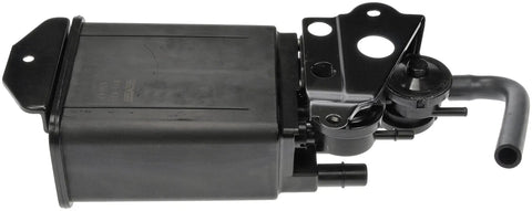 Plug And Play Direct Replacement Vapor Canister For Toyota Models Emissions Charcoal Canister Restores Emissions Control Clears Check Engine Light And Helps Pass Inspection With Application Specific Fit, black cylindrical part with connectors