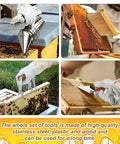 Beekeeping Starter Kit 30 Pcs With Bees Suit Gloves Hive Boxes Storage Bag And Essential Tools For Newbies in use