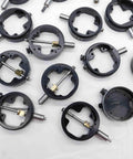 Assorted Dial Test Indicator Spare Parts Bundle Plug And Play For Precision Machine Repair featuring dials and gears on a workbench.
