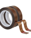 Hella Smooth Low Friction Drawer Slide Tape Two Rolls Half Inch By Thirty Three Feet No Squeak Adhesive Padding for cabinets shown on a spool.
