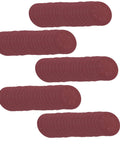 Grab Your Set Of 100 Pieces Of Heavy Duty Aluminum Oxide Sanding Discs With Hook And Loop Pads Perfect For Smoothing Furniture And Car Bodies Fast, stacked in rows.