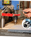 Hand adjusting Replacement Bearings Kit For Router Bits With Top Mounted Bearing Guide Low Noise Double Shielded Design Pro Grade 1 Set